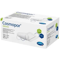 Cosmopor® silicone Wundverband 5x7,2 cm, 50 St