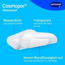 New Cosmopor ® waterproof 7,2 cm x 5 cm steril, 5 St