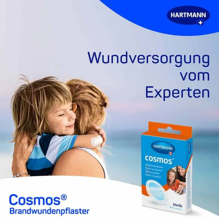 New ® Brandwundenpflaster 68 mm x 43 mm steril, 8 St Sterilpflaster|Spezialpflaster