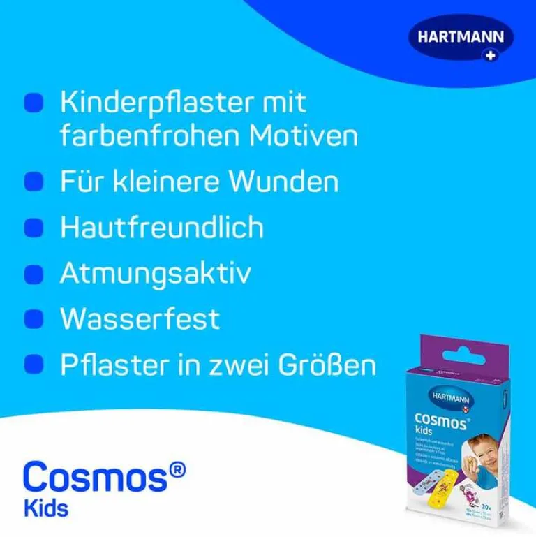 Sale ® kids Kinderpflaster 2 Größen, 20 St Kinder Strips|Kinderpflaster