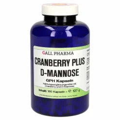 Cranberry Plus D-Mannose GPH Kapseln, 180 St