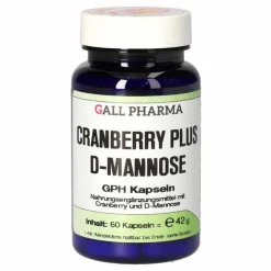 Sale Cranberry Plus D-Mannose GPH Kapseln, 60 St Mannose