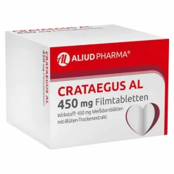 Discount Aliud Pharma CRATAEGUS AL 450 mg Filmtabletten, 50 St