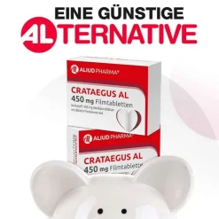 Discount Aliud Pharma CRATAEGUS AL 450 mg Filmtabletten, 50 St