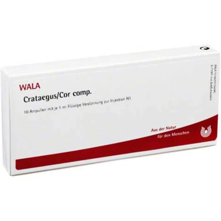 New Wala Crataegus Cor comp. Ampullen, 10X1 ml