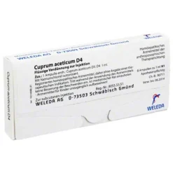 Outlet Weleda Cuprum aceticum D 4 Ampullen, 8X1 ml