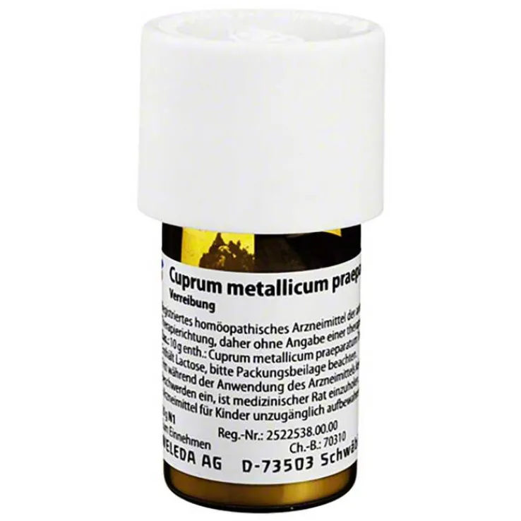 Cuprum metallicum praeparatum D 12 Trituration, 20 g