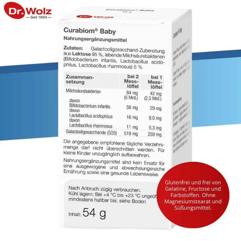 Outlet Curabiom Baby Pulver, 54 g
