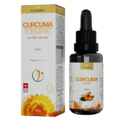 New CannSol Curcuma Mit Zink Tropfen, 30 ml