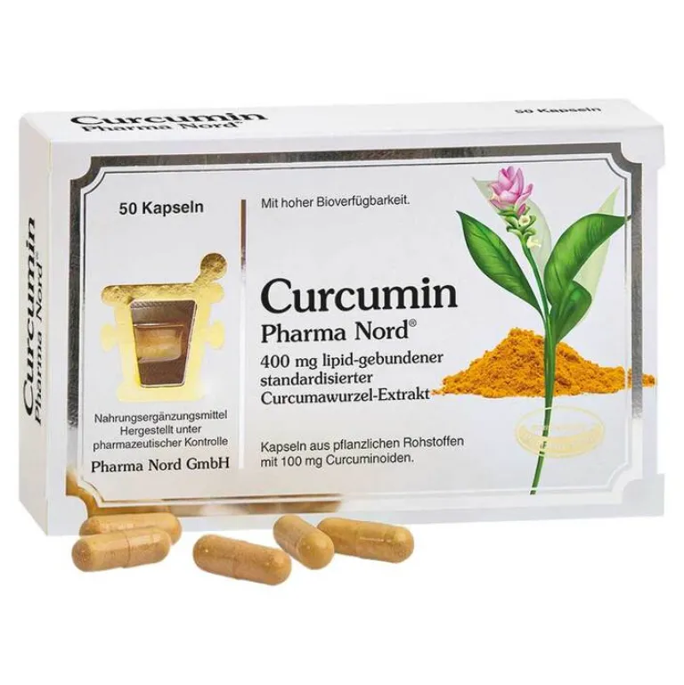 Hot Curcumin Kapseln, 50 St Kurkuma Kapseln