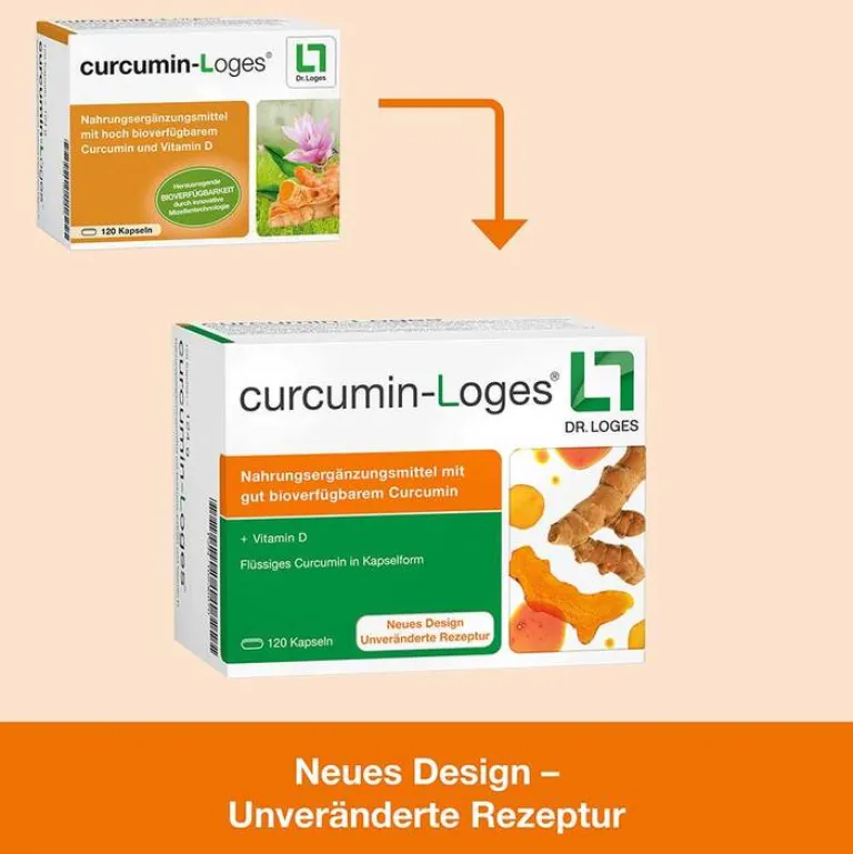Outlet Dr. Loges Curcumin-loges Kapseln, 120 St