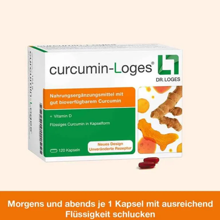 Outlet Dr. Loges Curcumin-loges Kapseln, 120 St