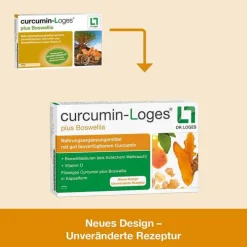 Curcumin-Loges plus Boswellia Kapseln, 2x120 St