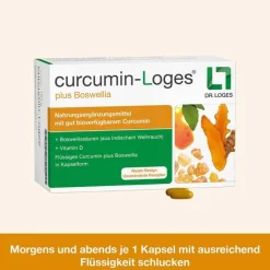 Curcumin-Loges plus Boswellia Kapseln, 2x120 St