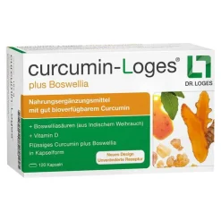 Hot Dr. Loges Curcumin-Loges plus Boswellia Kapseln, 120 St