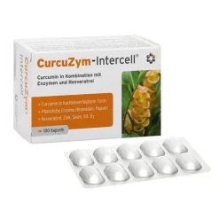 Hot Curcuzym- Kapseln, 100 St Enzyme|Resveratrol