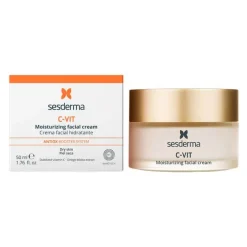 Hot Sesderma C-Vit feuchtigkeitsspendende Gesichtscreme, 50 ml