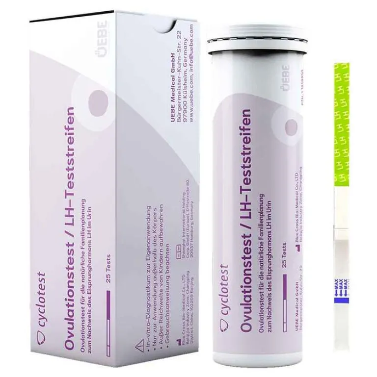 Hot Ovulationstest LH-Teststreifen, 25 St Ovulationstest|Familienplanung