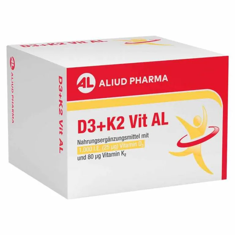 Discount Aliud Pharma D3 + K2 Vit AL 1000 I.E. / 80 µg Kapseln, 90 St