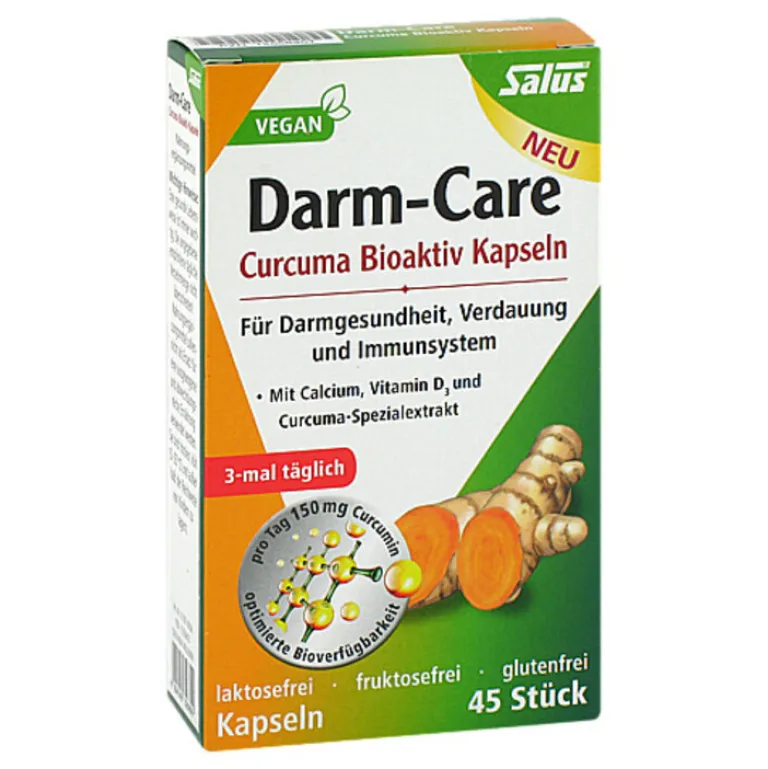 Sale Darm-Care Curcuma Bioaktiv Kapseln , 45 St Verdauung|Kurkuma Kapseln