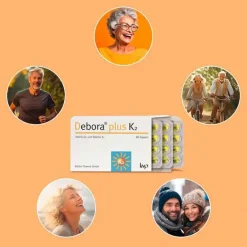 Online Debora plus K2 Kapseln, 60 St Vitamin K