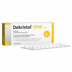 Outlet Dekristol 1.000 I.E. Tabletten, 100 St