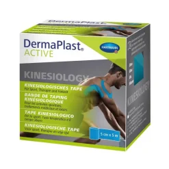 Discount Dermaplast Active Kinesiology Tape 5 cmx5 m blau, 1 St