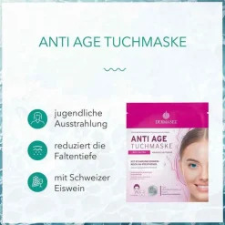 Clearance Anti-Age Tuchmaske, 1 St Gesichtsmasken Für Ein Gepflegtes Hautbild