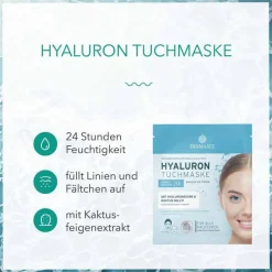 Hot Hyaluron Tuchmaske, 1 St Gesichtsmasken Für Ein Gepflegtes Hautbild