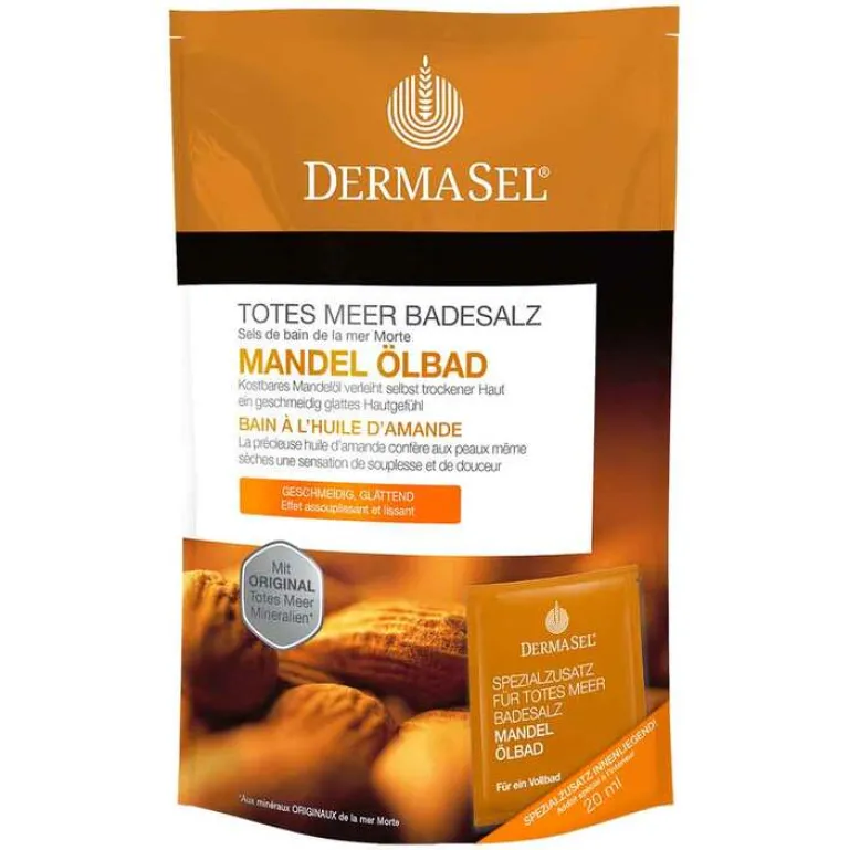 Clearance Dermasel Spa Totes Meer Badesalz Mandel Ölbad, 1 P