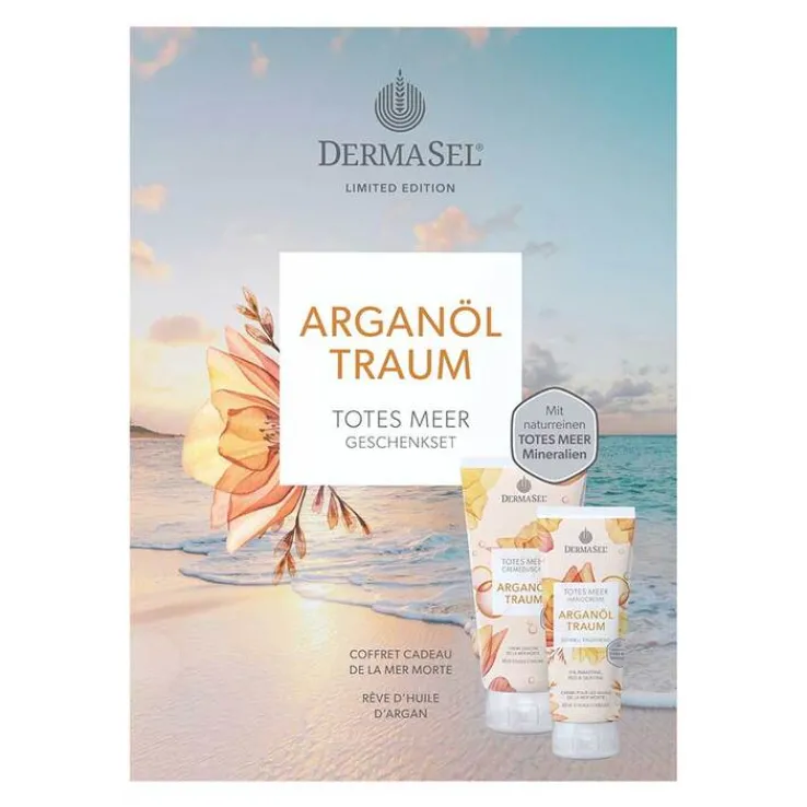 Dermasel Totes Meer Gesch.Set Arganöl Traum lim.Ed, 1 St