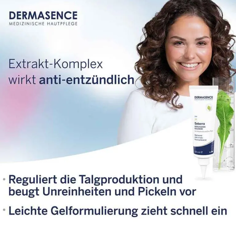 Hot Dermasence Seborra beruhigende Gelcreme, 50 ml