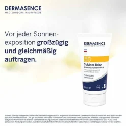 Dermasence Solvinea Baby Creme LSF 50, 75 ml
