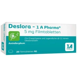 Sale 1A Pharma Deslora – 1 A Pharma® 5 mg Filmtabletten, 20 St