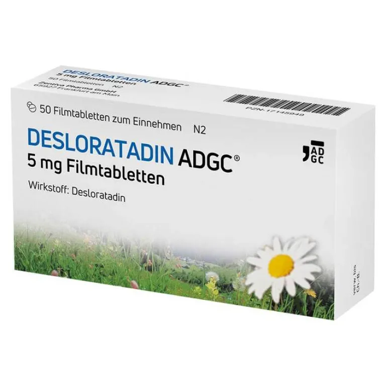 Online ADGC Desloratadin- 5 mg Filmtabletten, 50 St