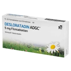 Clearance Desloratadin- 5 mg Filmtabletten, 20 St Desloratadin|Allergie Tabletten