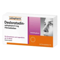 Sale Desloratadin- 5 mg Filmtabletten, 20 St Desloratadin|Allergie Tabletten