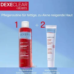 Dexeryl Dexeclear mattierendes Aquafluid SPF 50, 40 ml