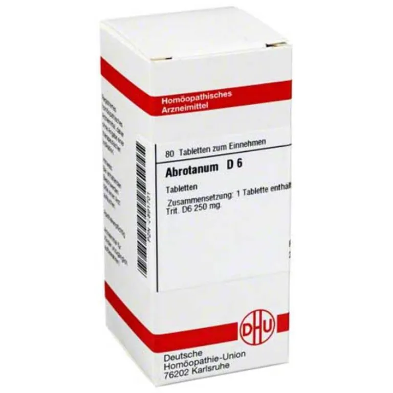 Best DHU Abrotanum D 6 Tabletten, 80 St A