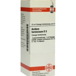 Sale DHU Acidum formicicum D 3 Dilution, 20 ml A