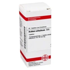 Discount DHU Acidum salicylicum D 6 Tabletten, 80 St
