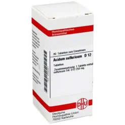 Discount DHU Acidum sulfuricum D 12 Tabletten, 80 St A