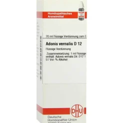 Sale DHU Adonis vernalis D 12 Dilution, 20 ml