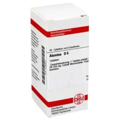 DHU Alumina D 6 Tabletten, 80 St