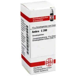 Outlet DHU Ambra C 200 Globuli, 10 g A|A
