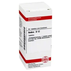 DHU Ambra D 12 Tabletten, 80 St