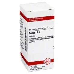 Outlet Ambra D 6 Tabletten, 80 St A