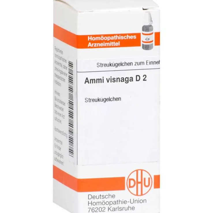 DHU Ammi visnaga D 2 Globuli, 10 g