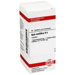 Hot DHU Apis mellifica D 4 Tabletten, 80 St