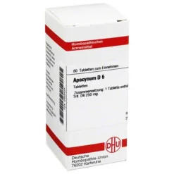 DHU Apocynum D 6 Tabletten, 80 St